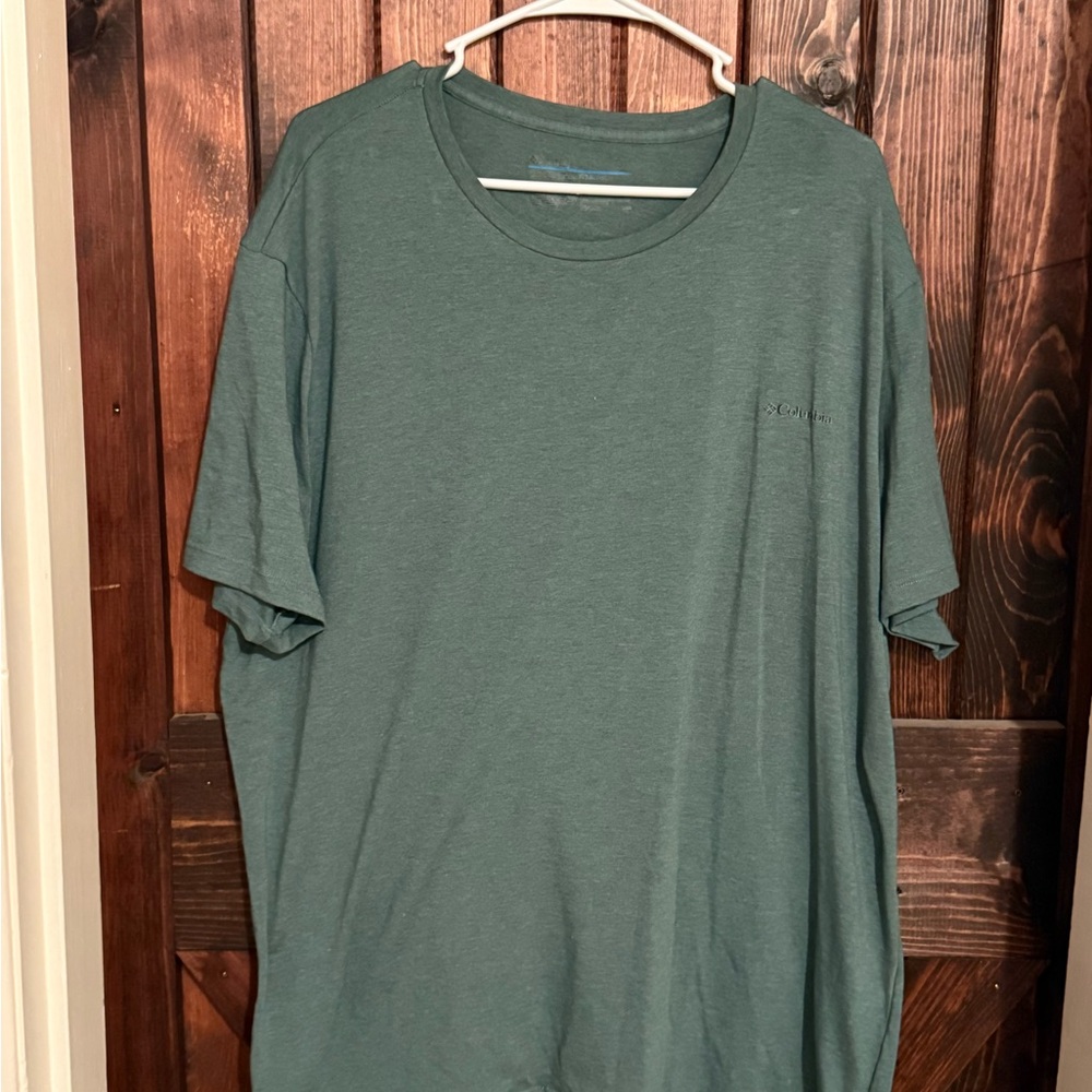 Columbia Men's Teal Short Sleeve Tee
